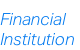 Institución financiera