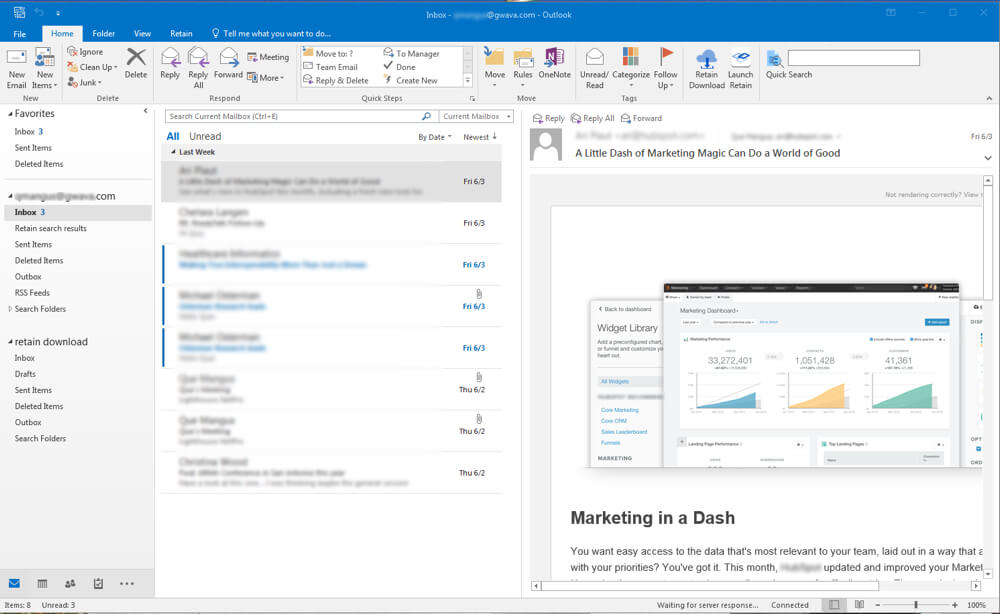Plug-in do Outlook