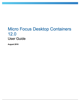 Micro Focus Desktop Containers 12 Documentation