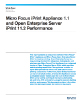 Micro Focus iPrint Appliance 1.1 and Open Enterprise Server Micro Focus iPrint 11.2 Performance White Paper