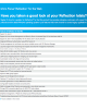Reflection for the Web Version Comparison Chart