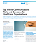 Les principaux risques et problèmes liés aux communications mobiles pour les organismes de santé