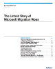 The Untold Story of Microsoft Migration Woes Business White Paper