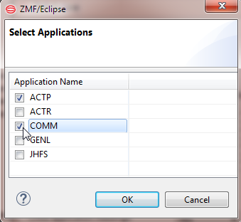 Select applications