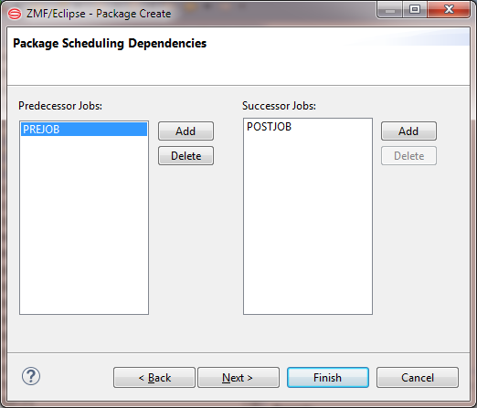 installation scheduling dependencies