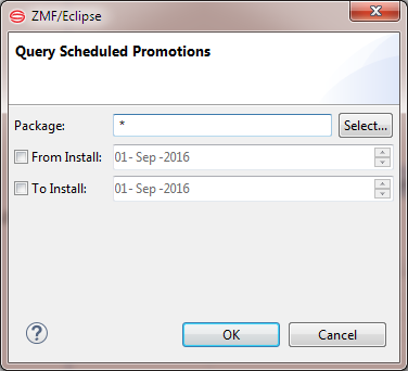 query scheduled promotions