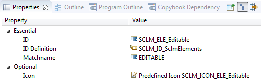 Editable Properties