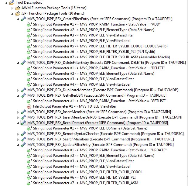 MVS Project Sample Application TAUPDFIL