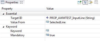 Select Line Properties