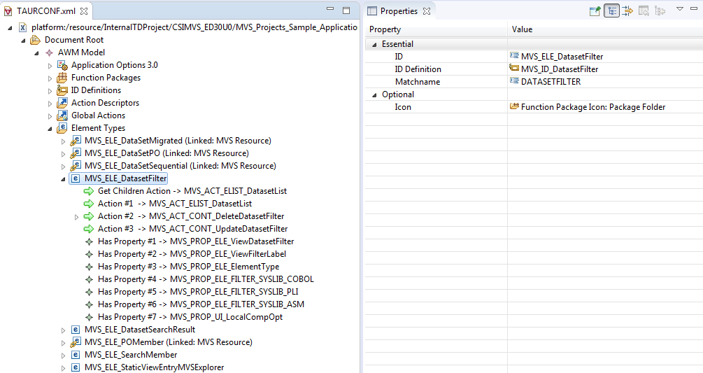 MVS Data Set Filter