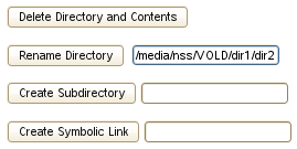 Actions from the File Information page