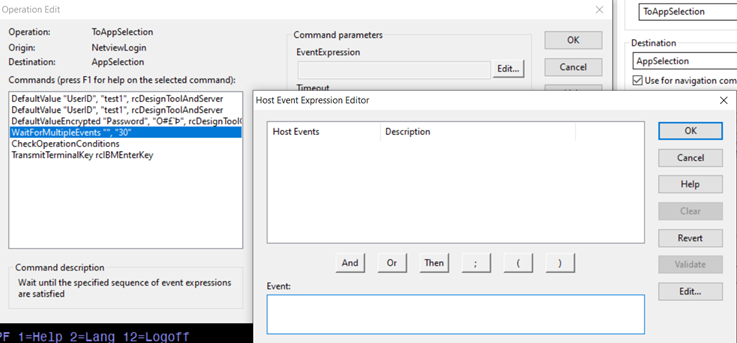 Host Expression Editor