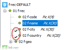 The Converted Fields indicator